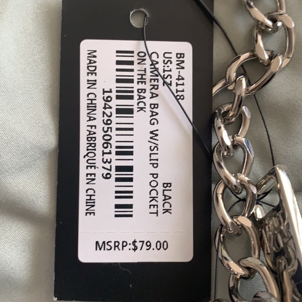 BADGLEY MISCHKA, BLACK purse NWT - Picture 3 of 7